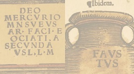 Àmfora i text en llatí